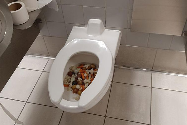 Read more about the article Airport toilet clogged with the most unusual item